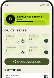 Quick Stats Tracking